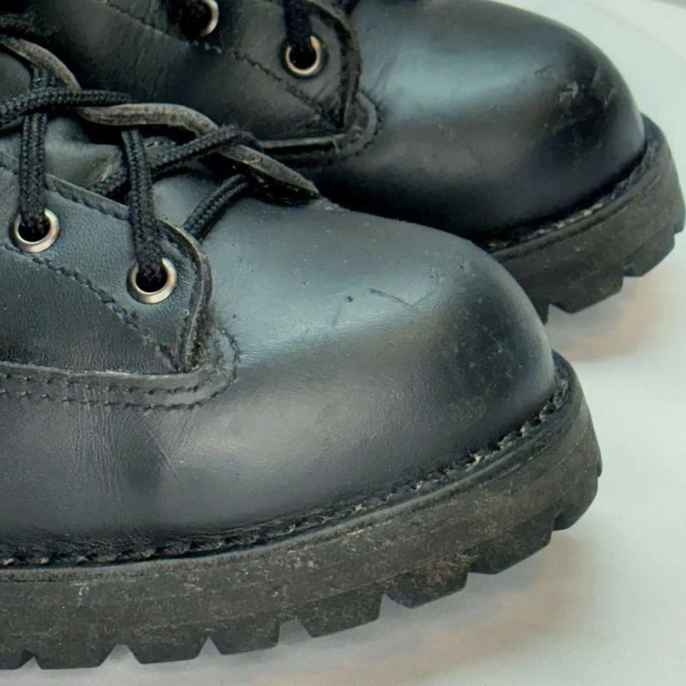 Danner Fort‎ Lewis 10in Mens Black Leather USA Military Boots 69110 13 D